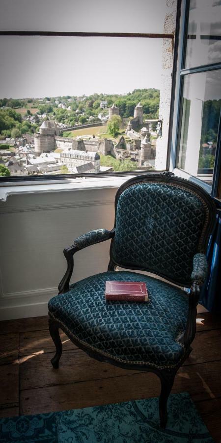 Fougères Hotel Particulier Le Mercier De Montigny -Une Nuit Sur Les Remparts- מראה חיצוני תמונה