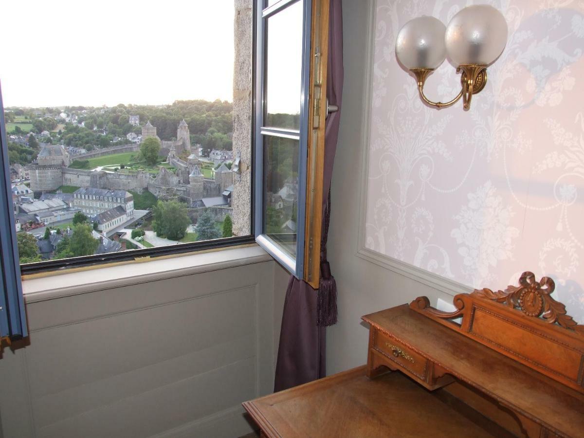 Fougères Hotel Particulier Le Mercier De Montigny -Une Nuit Sur Les Remparts- מראה חיצוני תמונה